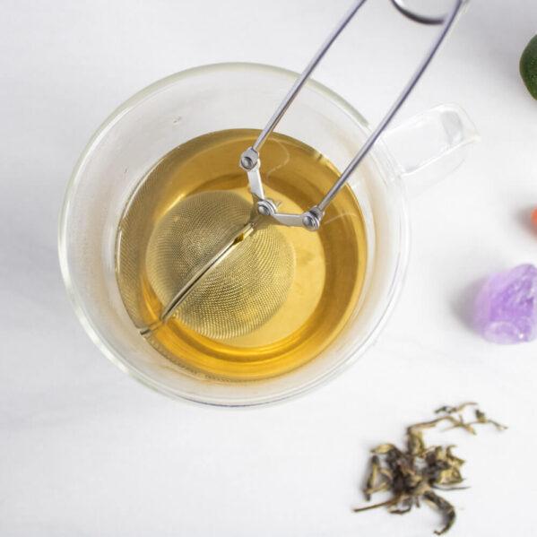 Tea Ball with Spring Action Handle - Image 2