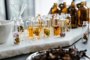 infuse herbal oil bottles